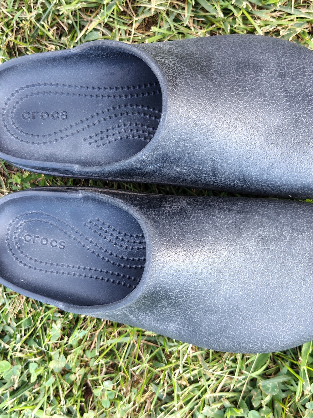 Crocs Classic Platform Clog - Black 9 Women's - Picture 5 of 9